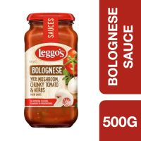 New arrival?? ( x 1 ชิ้น) ?Leggos Bolognese Sauce with Mushroom, Chunky Tomato and Herbs 500g ++ เลกโก้ โบโลเนสซอสกับเห็ดและมะเขือเทศ 500 กรัม