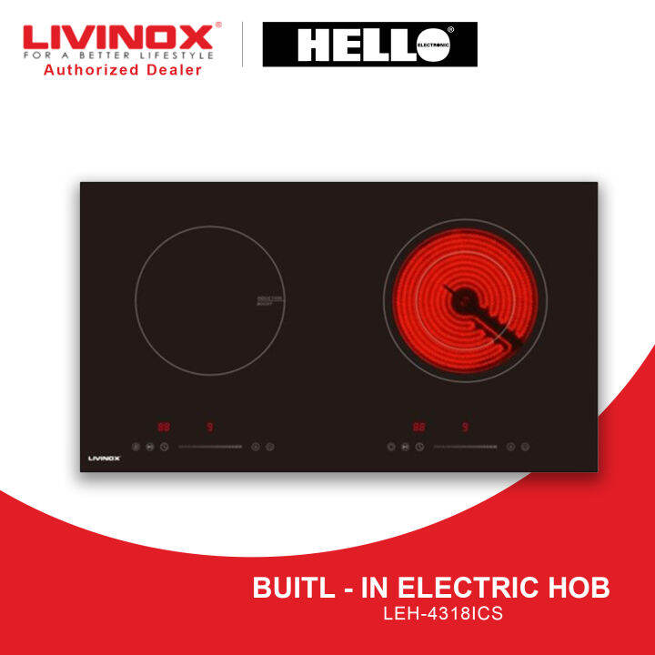 Livinox Built In Electric Hob LEH4318ICS Lazada