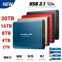 SSD แบบพกพาโซลิดสเตทไดรฟ์ภายนอก2TB 8TB ความเร็วสูงฮาร์ดไดรฟ์ USB3.1 M.2ประเภท C อินเตอร์ดิสก์จัดเก็บข้อมูลสำหรับพีซี Laptop เเมค