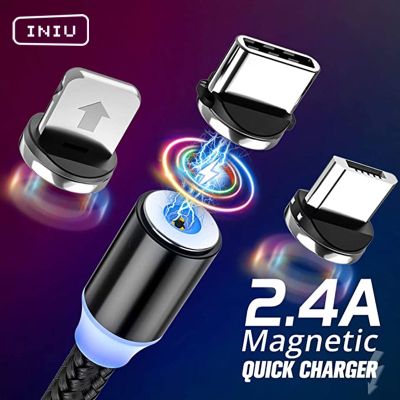 （A LOVABLE） INIU 2M MagneticType CUSBCharge CordPhoneCharger สำหรับ IPhone11 X XRXiaomi Samsung