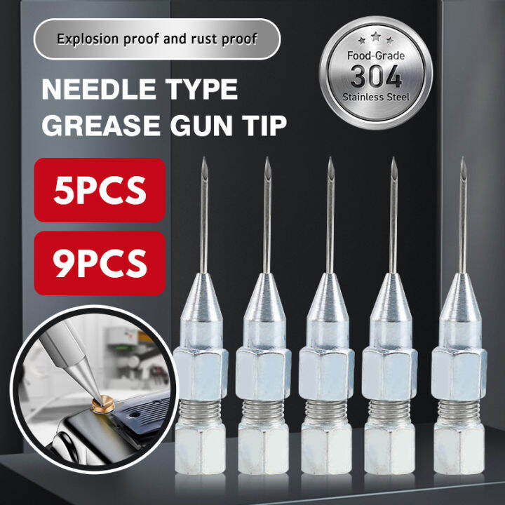 【midodate】HIGHQUALITY CARBON STEEL MATERIAL 9pcs/5pcs Grease Gun