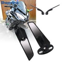 Motorcycle Mirror Modified Wind Wing Adjustable Rotating Rearview Mirror With Lights for KTM 1190 RC8R 2009 2011