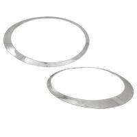 Front Chrome Headlight Trim Ring for R56 R55 R57 R58 R59 2007-2015 Chrome Eyebrow Ring Cover