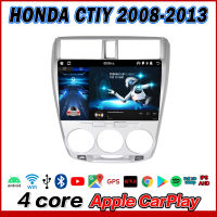 AO HONDA CITY 08-13 จอแอนดรอย 10 นิ้ว นิ้ว android จอติดรถยนต์ วิทยุติดรถยนต์ 2DIN IPS FULLHD YOUTUBE WIFI GPS MP4 MP3 APPLE CARPLAY เครื่องเสียงรถยนต์ จอติดรถยนต์RAM/ROM 2+16 / 2+32 / 4+64