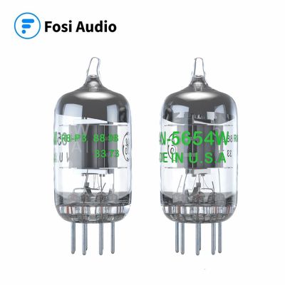 Fosi Audio Vacuum Tubes 7-Pin 5654W Upgrade for 6AK5 6J1 6J1P EF95 Pairing Tubes 2PCS For Amplifier Audio
