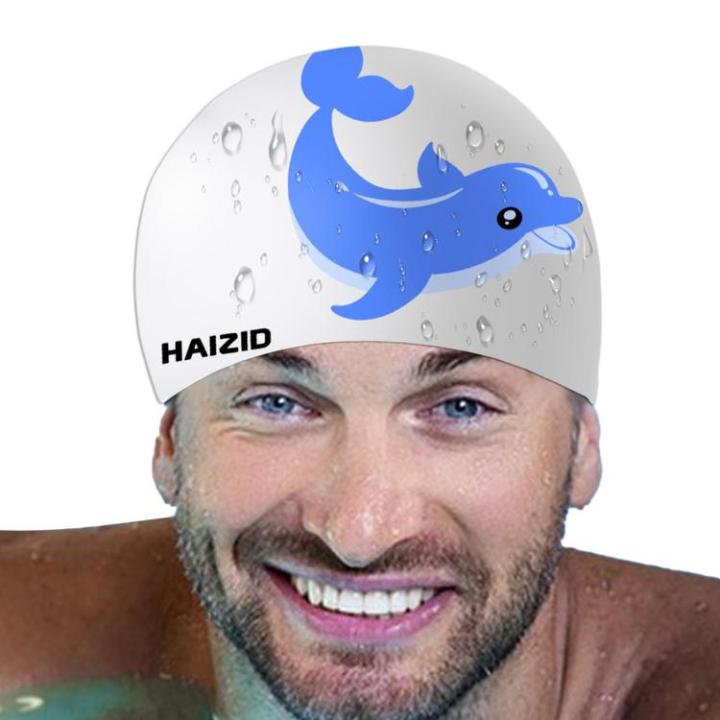 silicone-swim-hat-women-cartoon-silicone-long-hair-swimming-hat-comfortable-soft-non-slip-waterproof-swim-supplies-for-girls-boys-kids-women-men-practical