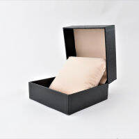 Pillow With Wristwatch Box Case Men For Gift Black Watch Luxury