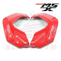 ฝาครอบกันลม (ข้างถัง) MSX 125 ตัวเก่า สีแดง 1คู่ ส่งฟรี เก็บเงินปลายทาง