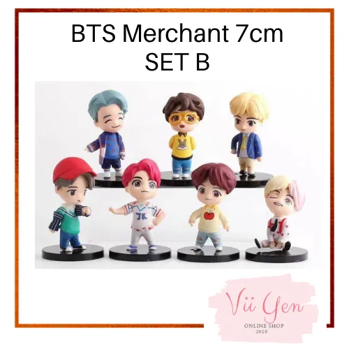 BTS BT21 KPOP Merchant 7cm height Set B JUNGKOOK / JIN / JIMIN / V / RM / J-HOPE / SUGA - ViiYen | Lazada PH BTS BT21 KPOP Merchant 7cm height Set B JUNGKOOK / JIN / JIMIN / V / RM / J-HOPE / SUGA - ViiYen | Lazada PH
