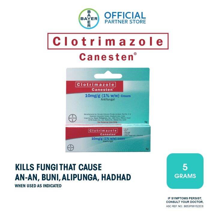 Canesten Antifungal Cream 5g Lazada PH