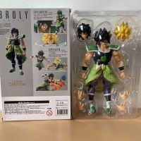 Dragon Ball Figure Anime SHF Super Broly Figure Two Heads Majin Buu Broly Action Figures Collection Toy