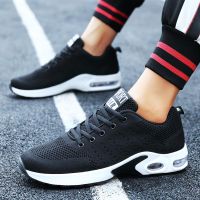 2021Breathable Air Cushion Running Shoes for Men Summer Man Sport Shoes Mesh Sneakers for Men Blue Sports Shoes Male Footwear C-290