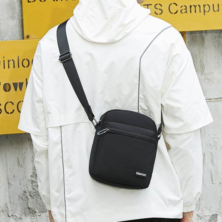 Trendy Hot Selling Men Nylon Crossbody Sling Bag Male Sling Bag Small Korean Korea Style 3
