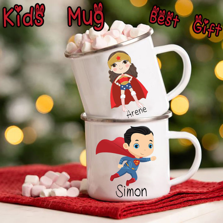 Mug Kids Christmas Gifts, Children Names Mug