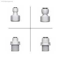 卐 1/2 Male Female Thread - 1/4 3/8 RO Water Fitting Straight POM Hose Connector Water Filter Reverse Osmosis Parts