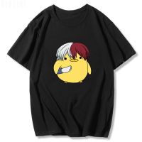 My Hero Academia T Shirt For Men 100 Cotton Cute Shoto Todoroki Knife Chick Meme Harajuku Children Streetwear Tops Unisex Prints - T-shirts - AliExpress