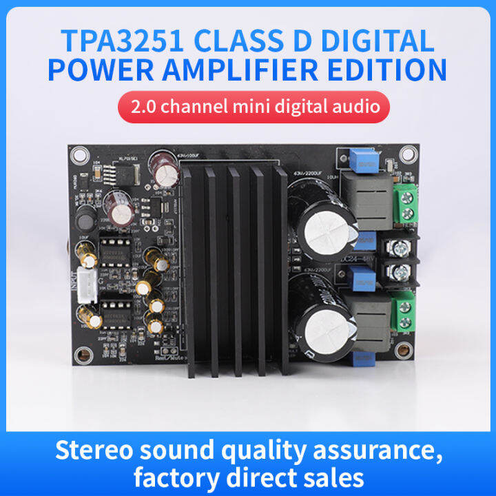 TPA3251 Audio Amplifier Board 300W+300W High Power 2.0 Channel Class D
