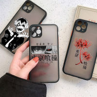 Japan Anime Tokyo Ghoul Phone Case For IPhone 12 11 Pro Max XS Max Xr X 7 8 Plus 6 6s 13 Pro Max Black Matte Translucent Cover Phone Cases