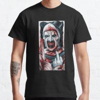Terrifier Art The Clown Horror Movie T Shirt Funny MenS Short Sleeve Unisex Top Tees Clothes Oversized Summer New T Shirts 3Xl S-4XL-5XL-6XL