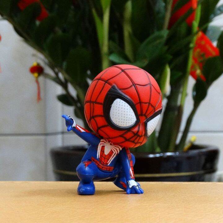 marvel-avengers-spider-man-cute-action-figure-posture-anime-decoration-collection-figurine-toy-model-ornaments-children-gift