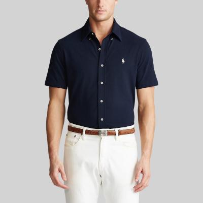 Polo Ralph Lauren เสื้อเชิ้ตผู้ชาย รุ่น MNPOKNI1N820472 สี 410(NAVY-410)