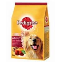 PEDIGREE® Dog Food Dry Adult Liver and Vegetable Flavor 3 kg เพดดิกรี®อาหารสุนัขชนิดแห้ง แบบเม็ด สูตรสุนัขโต รสตับและผัก 3กก. 1 ถุง