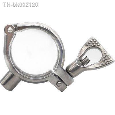 □ 19-102mm 304 Stainless Steel Sanitary Pipe Holder Clamp Type Clips Support Tube Bracket