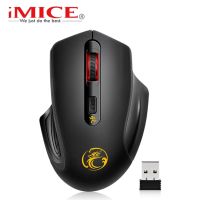 Imice Wireless Mouse Computer Mause Ergonomic 2.4G USB Mouse Silent Optical 2000DPI Wireless Mouse For Computer Laptop Pc Mice Basic Mice