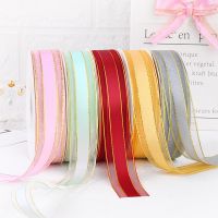 5 Yards 25mm Chiffon Color Organza Ribbons For Crafts Gift DIY Handmade Christmas Wedding Party Gift Packing Gift Wrapping  Bags