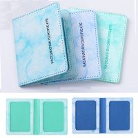 Marble Passport Holder ID Cover Travel Accessories for Women Men Portable Bank Card Passport Business PU Leather Wallet Case Card Holders