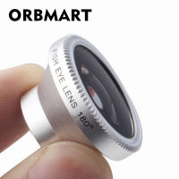 ORBMART Detachable 180 Angle Fish Eye Fisheye For 5s 6 6s Plus HTC Samsung Galaxy S5 S6 Note 3 Xiaomi Redmi Meizu LG