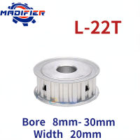 AF ประเภท22ฟันแบนสองด้าน L Timing Pulley Hole 81012141516171819202224252830มม. สำหรับความกว้าง20มม.