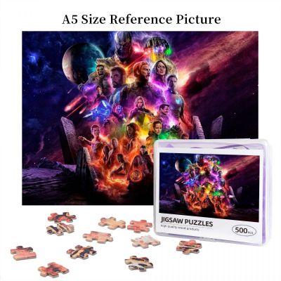 Avengers Endgame Wooden Jigsaw Puzzle 500 Pieces Educational Toy Painting Art Decor Decompression toys 500pcs