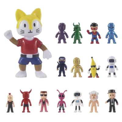 Stumbling Guy Games Handmade Doll Action Figure Model Toys 8 PCS Childrens Day Birthday Gifts for Kids Anime Collection sensible