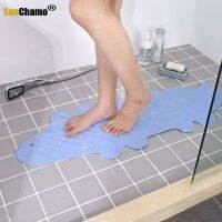 Bathroom Pad Children Bath Mat Non-Slip Long type Tub Cartoon Suction Cup Shower Environmental