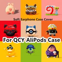 READY STOCK! For QCY AliPods Case Creative Cartoon Up To Ducks for QCY AliPods Casing Soft Earphone Case Cover