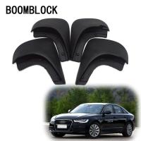 1Set Car Front Rear Mudguards For Audi A6 C5 1998 1999 2000 2001 2002 2003 2004 2005 accessories Mudflaps Fenders