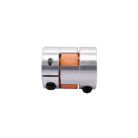 ：”{》： D25L30 Shaft Coupler Flexible Jaw Spider Plum Coupling Shaft Coupler 6.35/8/9.5/10/12Mm Stepper Motor