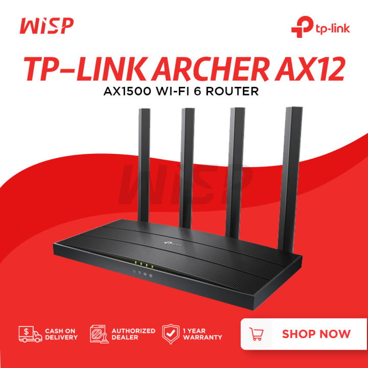 Tp-Link Archer AX12 AX1500 Wi-Fi 6 Router