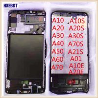 【✴COD✴】 baoyao กรอบจอ Lcd สำหรับ A10 Samsung Galaxy A20 A30 A40 A50 A60 A70 A21s A10s A20s A30s A70s A10e A20e A01ฝากรอบหน้าโทรศัพท์มือถือ