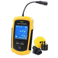 FFC1108-1ปลุก100เมตรแบบพกพา Sonar ปลา Finders ล่อตกปลา Echo Sounder ตกปลา Finder ทะเลสาบทะเลตกปลารายละเอียดสินค้าของ FFC1108-1: 1) จอแสดงผล: 2นิ้ว T/ ป้องกันรังสียูวีจอแอลซีดี2) กลับแสง: LED สีขาว3) ความสามารถในความลึก: 328ฟุต (100ม.) 4) ต้องใช้พลังงาน