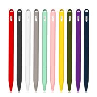Soft Silicone For Apple Pencil 2nd Generation Case For iPad Pencil 2 Cap Tip Cover Holder Tablet Touch Pen Stylus Pouch Sleeve Stylus Pens