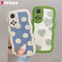 NIWINEE เคสกล้องหนังแกะนิ่มเคสโทรศัพท์รูปแบบน่ารักการ์ตูนเคสสำหรับ Honor ขอบลอนใหญ่50 DK01-1