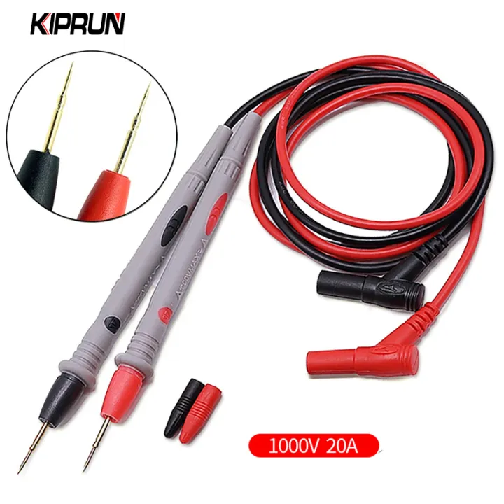 KIPRUN 20A 1000V Probe Test Leads Pin for Digital Multimeter Needle Tip