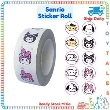 50/100pcs Mixed Cartoon Sanrio Stickers Cute Hello Kitty Cinnamoroll Kuromi  My M