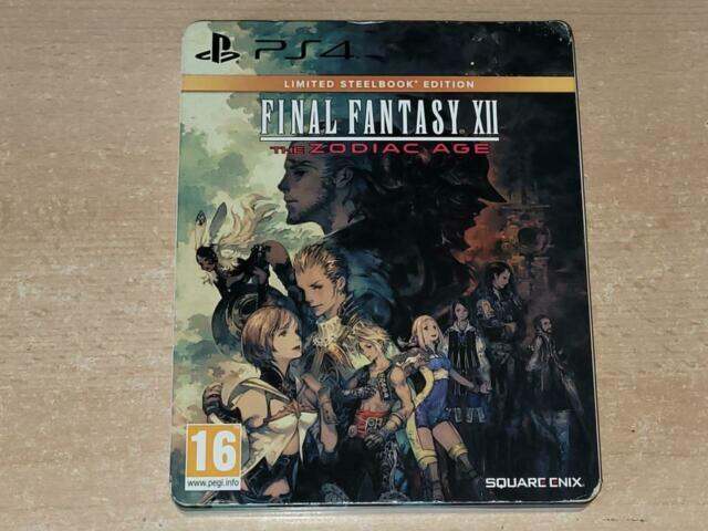 FINAL FANTASY XII The Zodiac Age Limited Steelbook Edition,, Steel