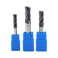 【DT】hot！ HRC50 Carbide End Mills 1 2 4 5 6 8 10 12 14 16 18mm Flutes Tungsten Milling Cutter Lathe Machining Tools Router Bit