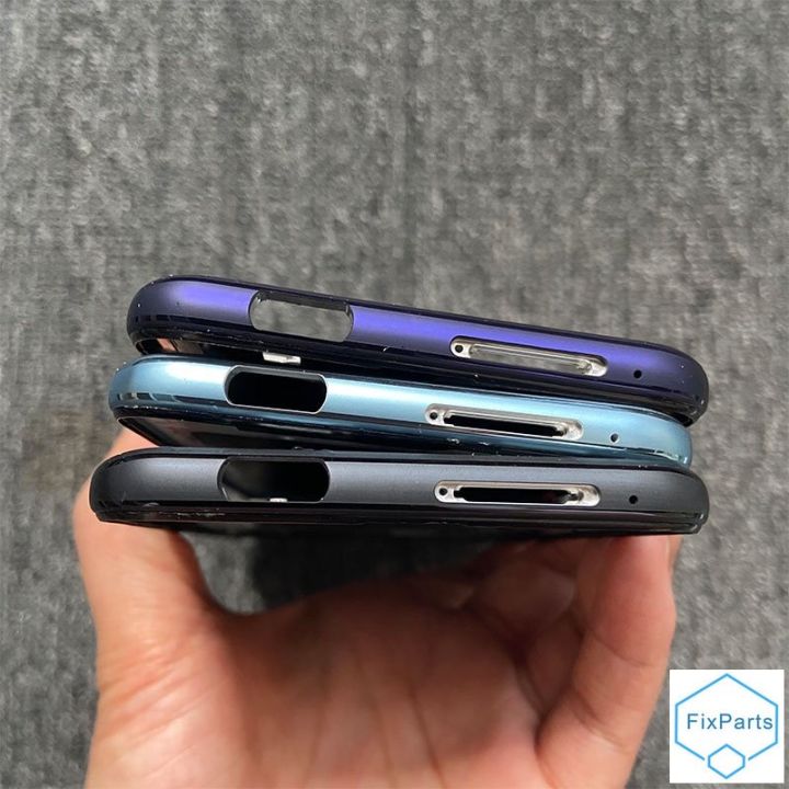 สำหรับ-huawei-y9s-กลางกรอบภาพ-lcd-แผ่นรองรับที่ยึดฝาปิดโน้ตบุค-ตัวเรือนด้านหลังฝาหลังปิดโทรศัพท์ด้านหลัง