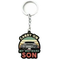 【VV】 Cartoon Supernatural Keychain Metal The Car Pendant Jewelry design available for wholesale