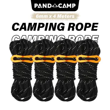 READY STOCK】Tent Rope, Tali Khemah, Camping Rope 10m